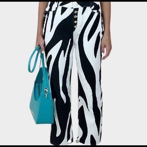 HOUSE OF SUNNY ZEBRA JEANS